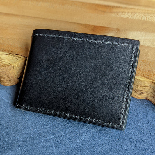 Bi-Fold - Black Buttero