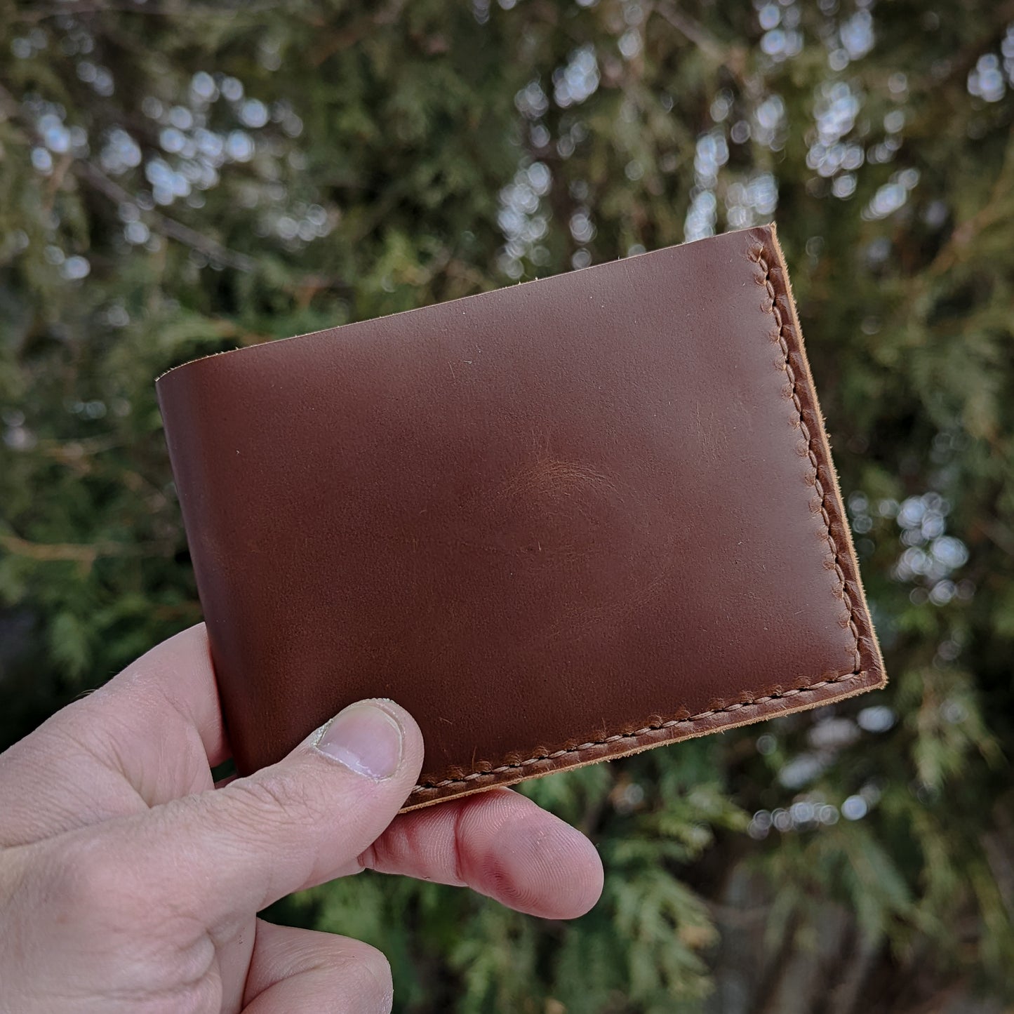 6 Pocket Bi-Fold - Cognac