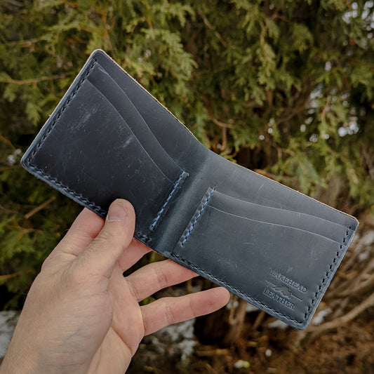 Minimalist Bi-Fold - Navy