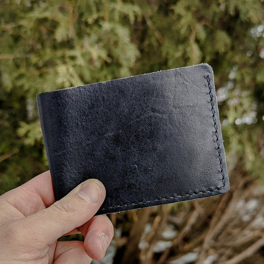 Minimalist Bi-Fold - Navy