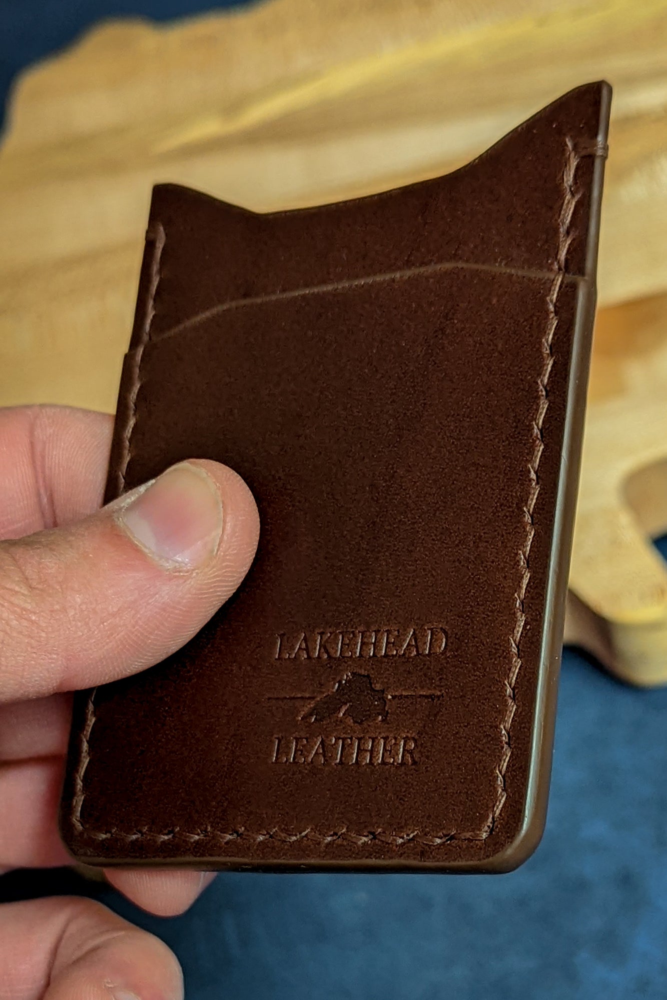 C1 Card Holder - Walnut Buttero