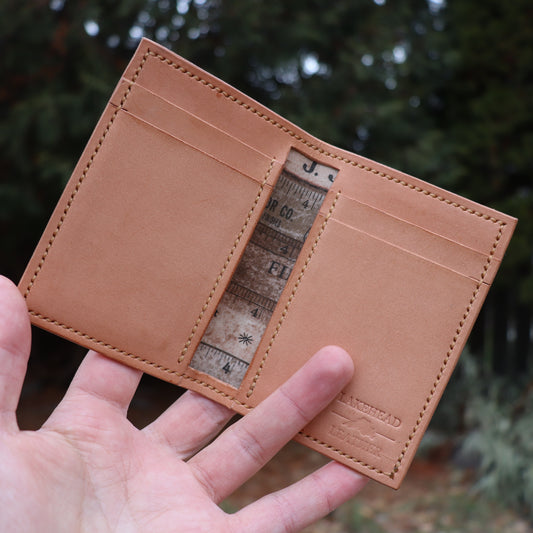 Front Pocket Wallet - Natural Veg Tan