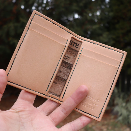 Front Pocket Wallet - Natural Veg Tan