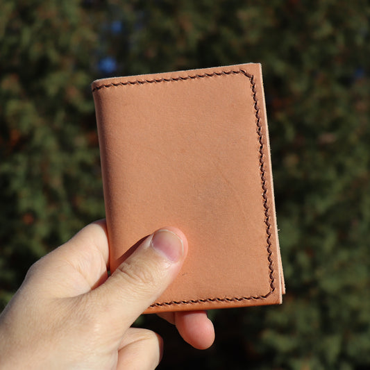 Front Pocket Wallet - Natural Veg Tan