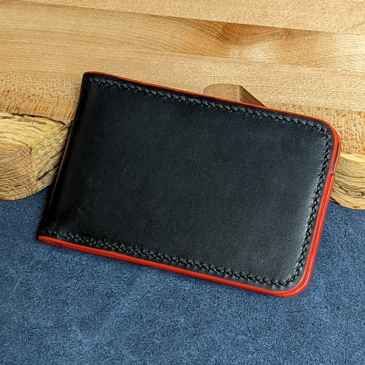 M3 Minimalist Wallet - Black/Red